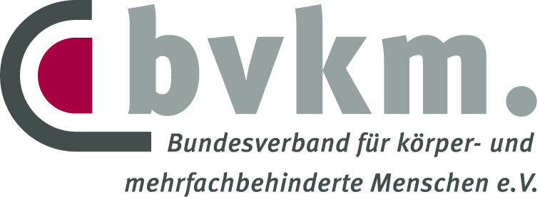 Logo von bvkm - Bundesverband für körper- und mehrfachbehinderte Menschen e.V.
